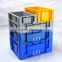 11.1 liter Korean vehical industrial plastic crate with lid