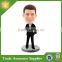 Factory Direct Resin Customized Bobble Head Businessman