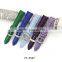 Various Colors Fake Leather Girls Watchband 18mm