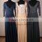 Luxurious V Neck Design Long Sleeve Party Dress 2015 Elegant Prom Dresses From Guangzhou