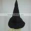 Black Non-woven Fabrics Halloween Hats Witch Hat