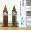 OEM personalized Big Ben miniature resin building model souvenir gifts