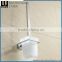 Simple Factory Supplier Zinc Alloy Chrome Finishing Bathroom Accessories Wall Mounted Toilet Brush Holder