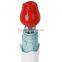 romantic rose vase bottle handle folding umbrella