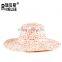 Wholesale Hat Fashion Printing Lady Hat Paper Straw Hat
