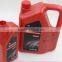 China Recyclable Plastic HDPE Bottle With Red Cap