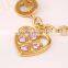 18K Gold Plated Heart Pendant Jewlry Sets