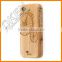 2016 Oken Best selling for iphone6 laser Engraving Wooden/Bamboo Blank Custom Design Wholesale Cell Phone Case For Mobile Phone