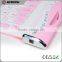 Flexible colorful 104 keys USB silicon rubber computer keyboard with separable cable--JK104C
