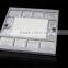 CE approved Aluminum alloy Blue LED flashing light solar road stud