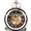 Fashion Men Analog Mechanical Roman Numerals Pocket Watch