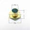 10mm Decorative Green Metal Eyelet for shoes, canvas