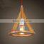 Nordic Light Bar Restaurant Study Bedroom Chandelier Wooden Chandelier