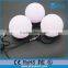 Promotion Gift 3" Rgb Color Changing Rotomolded PVC Led Decoration Ball Light for Kids Toy