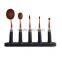 5/6pcs Vegan Cosmetic Makeup Brush Custom Toothbrush Oval Multi-purpose Makeup Brush