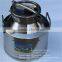 20L Thermal Insulation Stainless Steel Milk Can , Milk Bucket