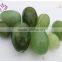 genuine green jade stone with certification drilled with hole kegel exercise xiuyan jade eggs