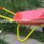 Outdoor educational toy Fancy wheelbarrow Garden wheel barrow for kids Mini metal wheelbarrow