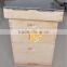 Cheapest bee hive with metal roof bee hive box from China beekeeping factory