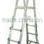 Aluminium extension folding little giant ladder with EN131 /GS certificate