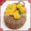 Multi-purpose handcrafted wall hanging home sundries seagrass storage basket