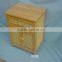 Wooden Storage Cabinet With Rattan/Wicker Drawer