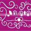Beautiful Plastic Drawing Stencil Designs For Painting