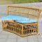 outdoor garden rattan oval glass dining coffee table