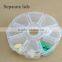 10cm Round 8 in 1 DIY coils box plastic storage