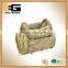 Barrel shaped pot planting flowerpot of natural rattan