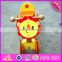 2016 high quality baby wooden lion toy car W16A025