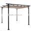 3x3m Durable Pavillon Garden Gazebo Metal Pergola