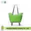 Promotional Grocery Rolling Folding Shopping Cart
