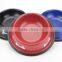 Pet Bowls & Feeder Type Stainless Steel Anti Skid Dog Bowl with bone design