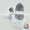Fabric Ruffle Soft Touch Baby Shoes/Baby Girls Prewalker Shoes/In Stock Girls Soft Shoes