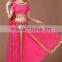 Indian sparkle belly dancing costume belly dance set
