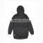 High Quality Customized Long Sleeve Zipper 100% Polyester Blue Winter Women Coat
