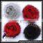 CX-A-26  Wholesale Handmade Genuine Mink Fur Flower Brooch Pin