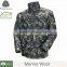 Merino wool camo snow outdoor hunting camo winter jacket,waterproof jacket hunting camo