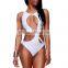 M897 dingyang fashion sexy backless cross one piece bikini swimwear