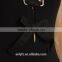 High Waisted Mature Ladies Deep V Neck Backless Slip Lace-up Swimsuit