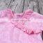 Yawoo 2017 small girls new designs pink lace spring dresses baby girl cotton dresses