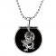 Men Round Shape with Long Pendant Necklace Luminous Glowing In The Dark ColarNecklaces