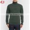 Men Blank Cheap Clothing Soft Slim Fit Roll Neck Jumper Sweater Custom