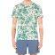 mens polyester floral t shirts for sublimation printing