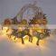 10 LED Christmas deer decoration lamp ,Battery Operated String Lights,Christmas home decoration