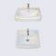 Stainless Steel Tube Adjustable Single Bowl Floor Model Elevating Basin