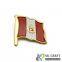 Wholesale custom high quality hard enamel  Flag metal lapel pin