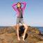 Women's one piece 3mm neoprene long sleeve shorts rash guard diving wetsuit surfing suit diving suit with zipper