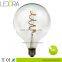 New design decorative light vintage led lamp 110v spiral led light bulb